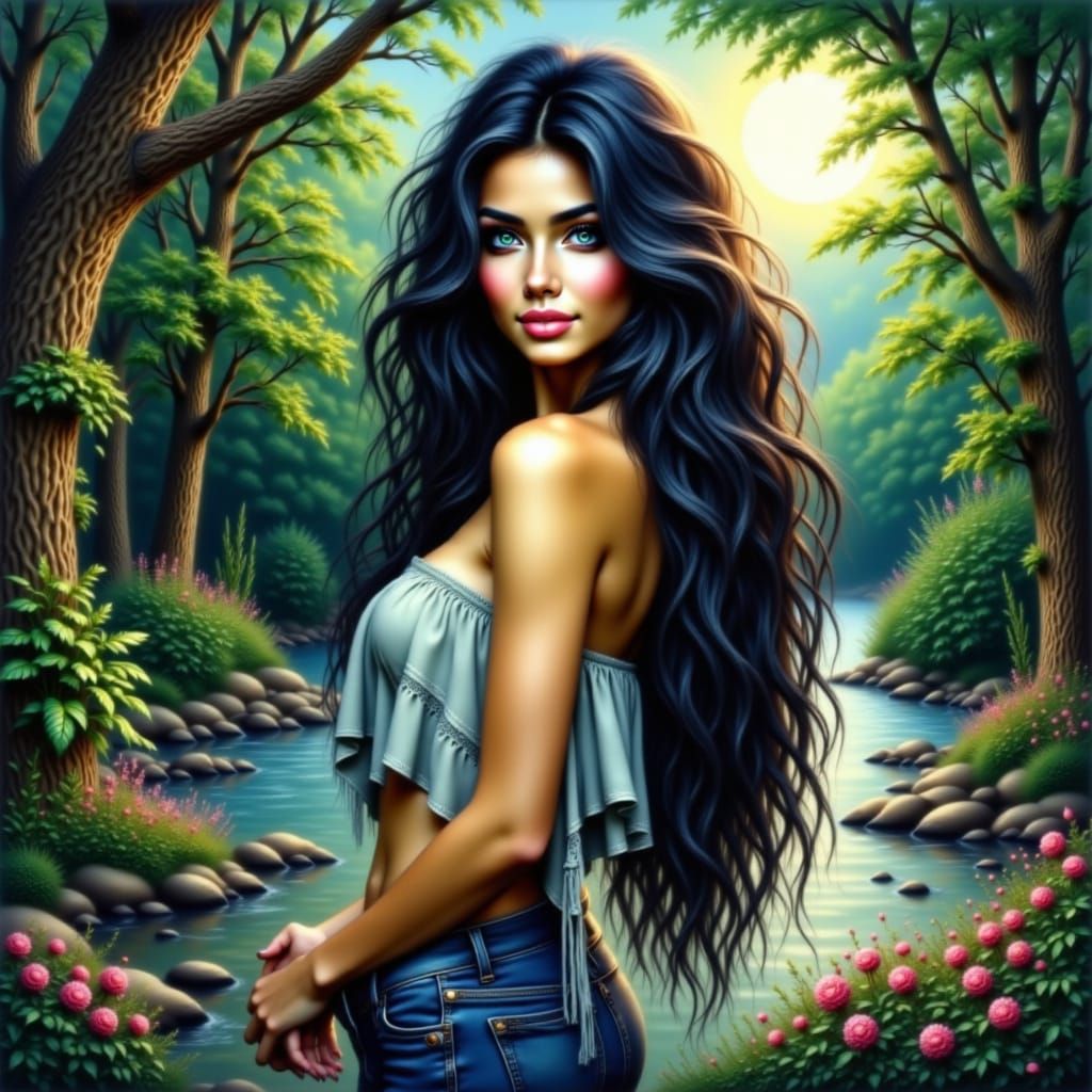 <lora:oilpaintflux:1.0>  