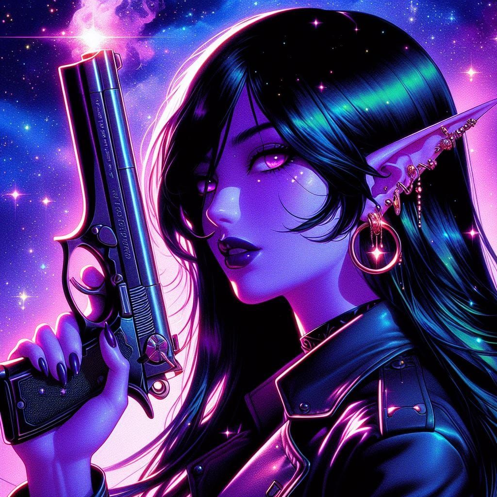 With every breath you take, her gun is already one step ahea...