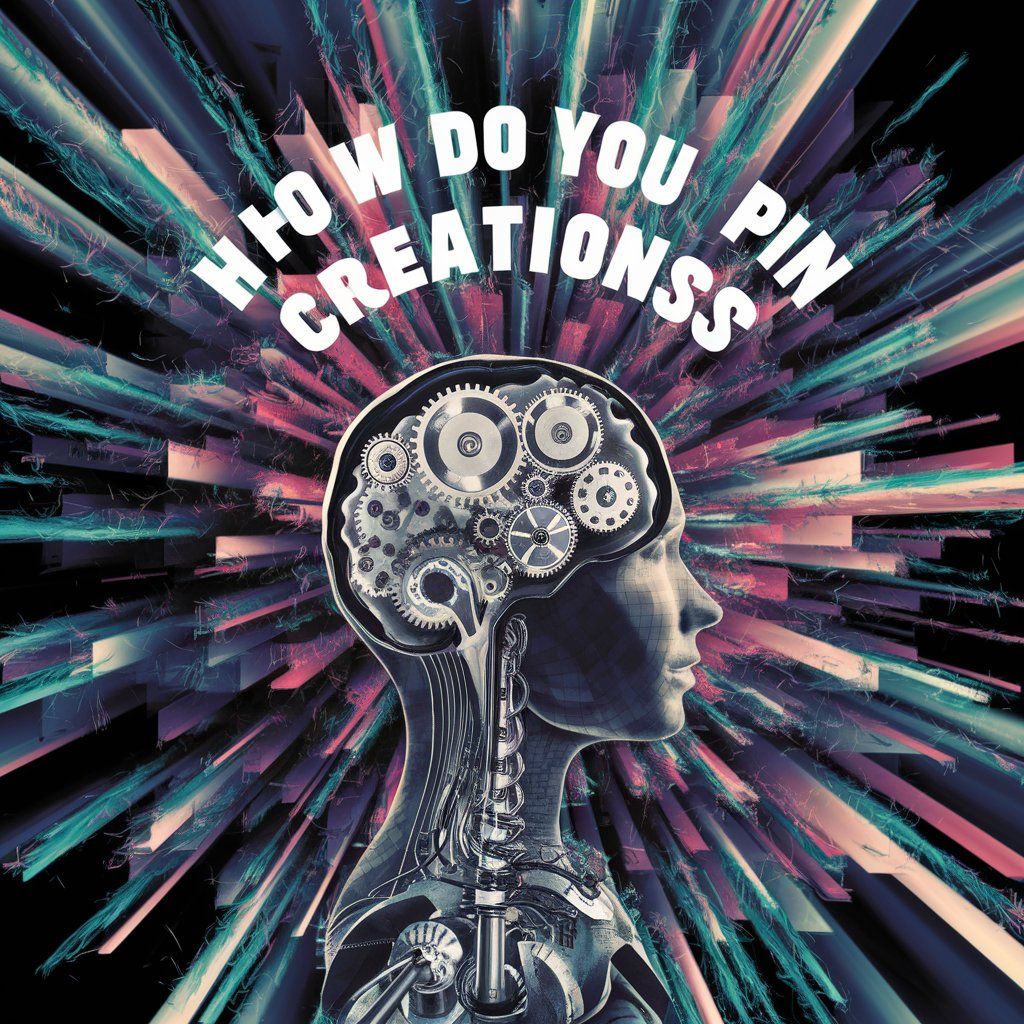 How do you pin creations?