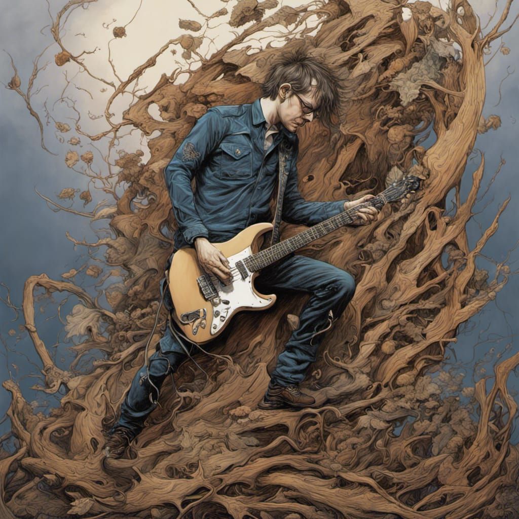 Rivers Cuomo AI Generated Artwork NightCafe Creator