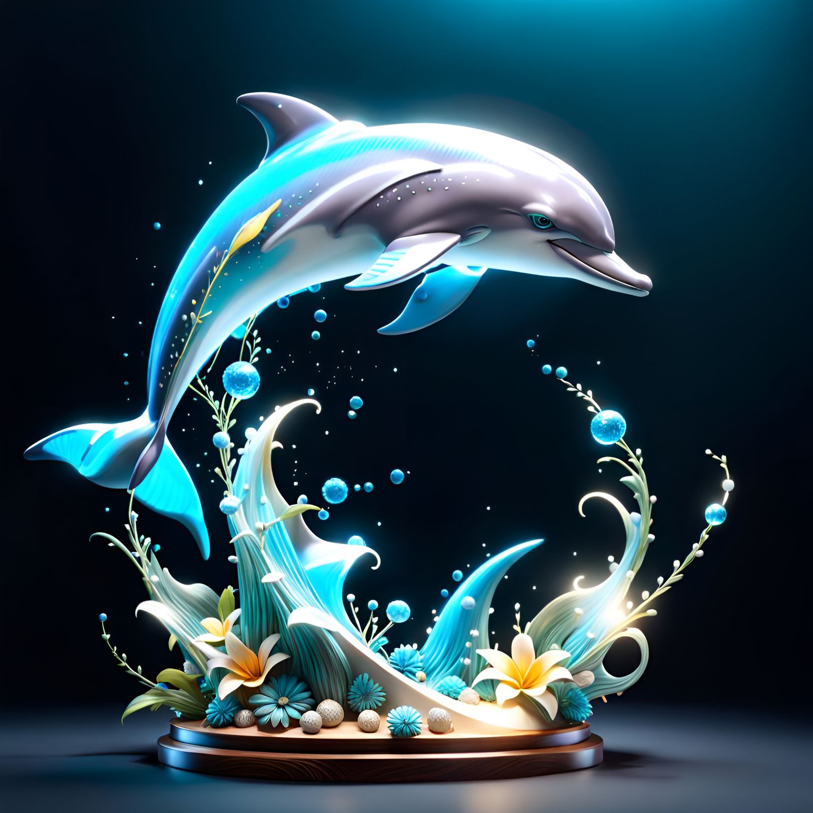 In Between Worlds 🐬  by @Dotinger