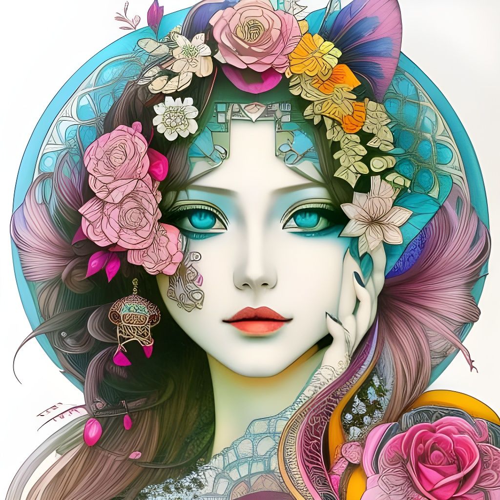 Pearl the Diaphanous (The Mandangle Madams, Portrait #4)