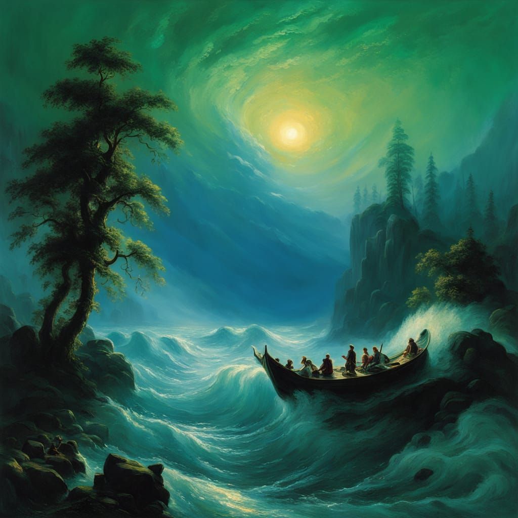 Ganga’s Eternal Flow 🌊✨  by @Parameshvara