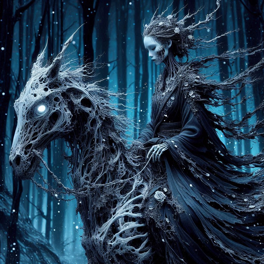 Rider of the Dark Woods  by @Ria Hagane