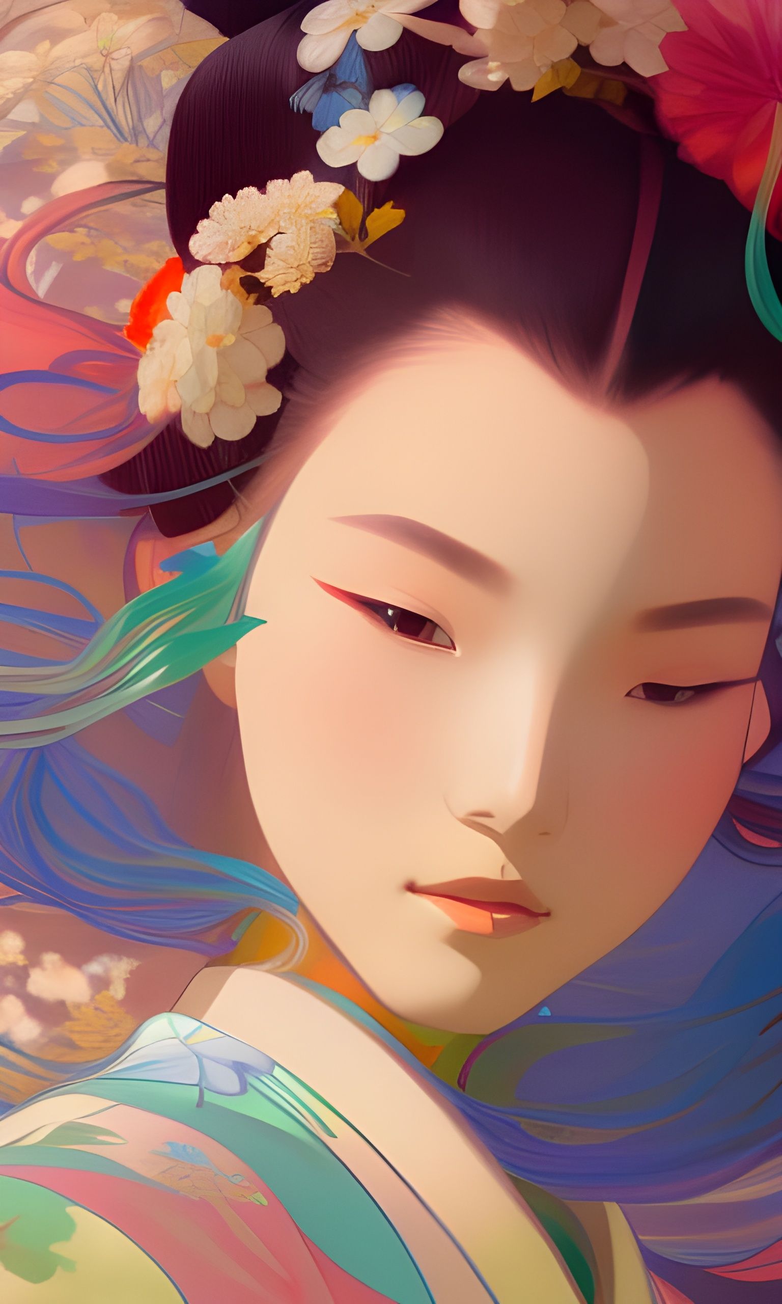 beautiful geisha