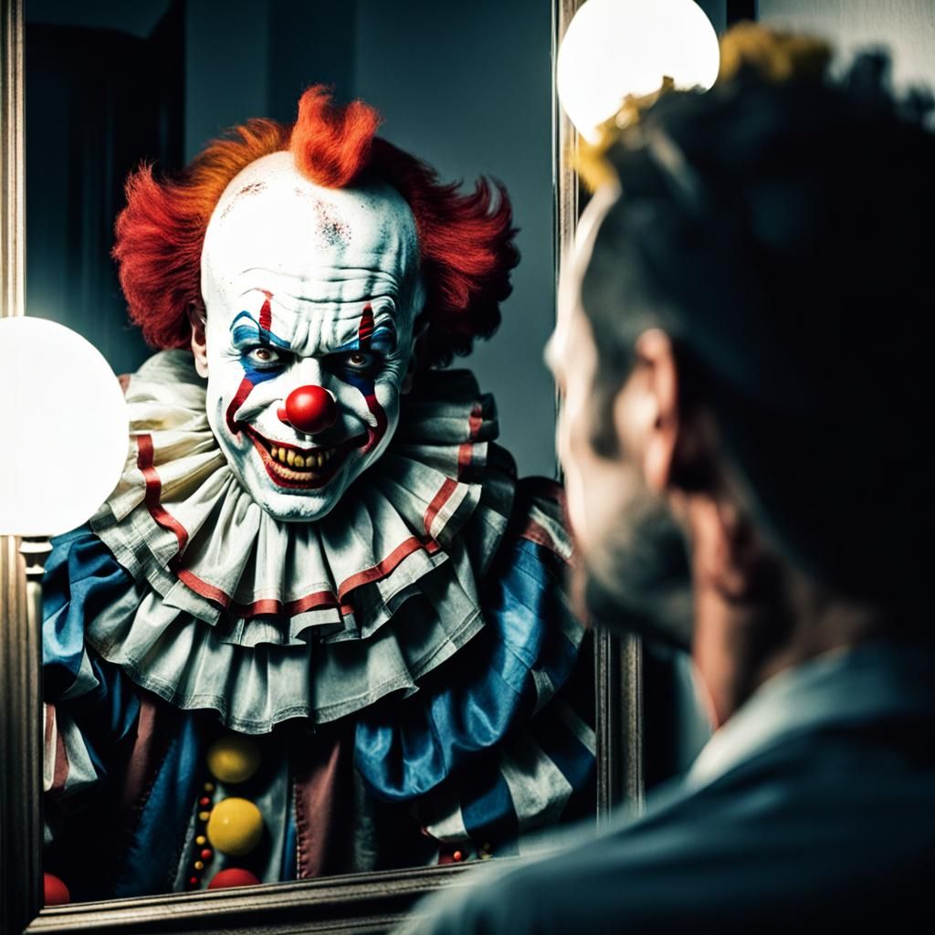 People see me as a person that's always clowning around ...but this is a cloak for personal darkness ...  by @MoiX