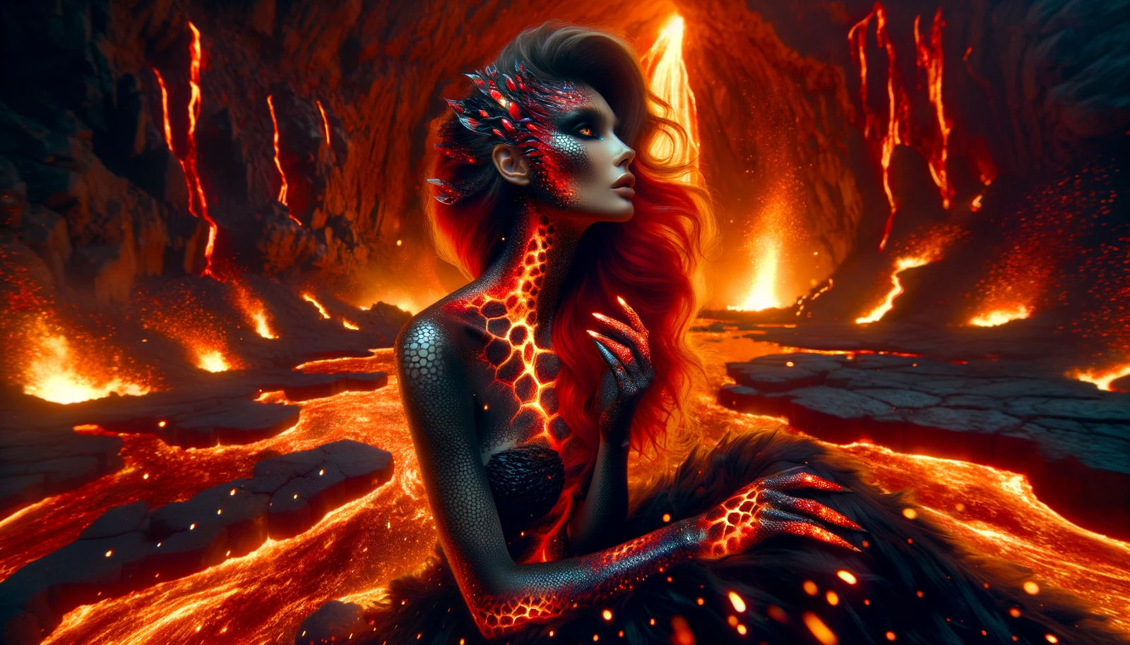 Sovereign of Ashes: The Volcanic Siren's Lament