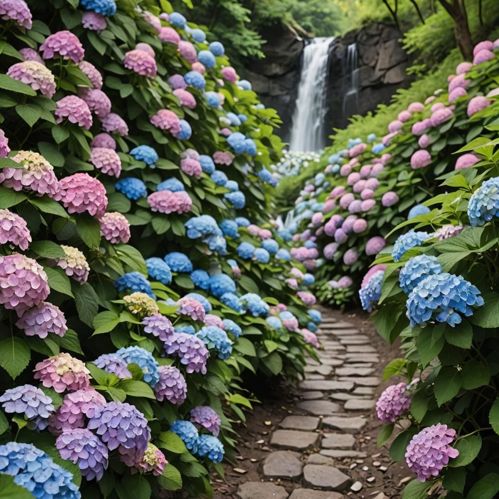 hydrangeas flowers