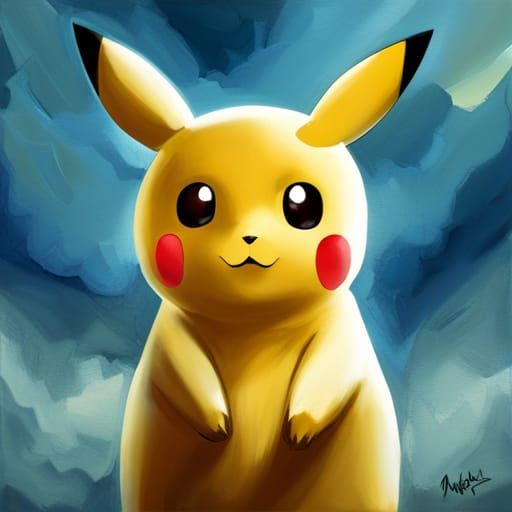 Pikachu - AI Generated Artwork - NightCafe Creator