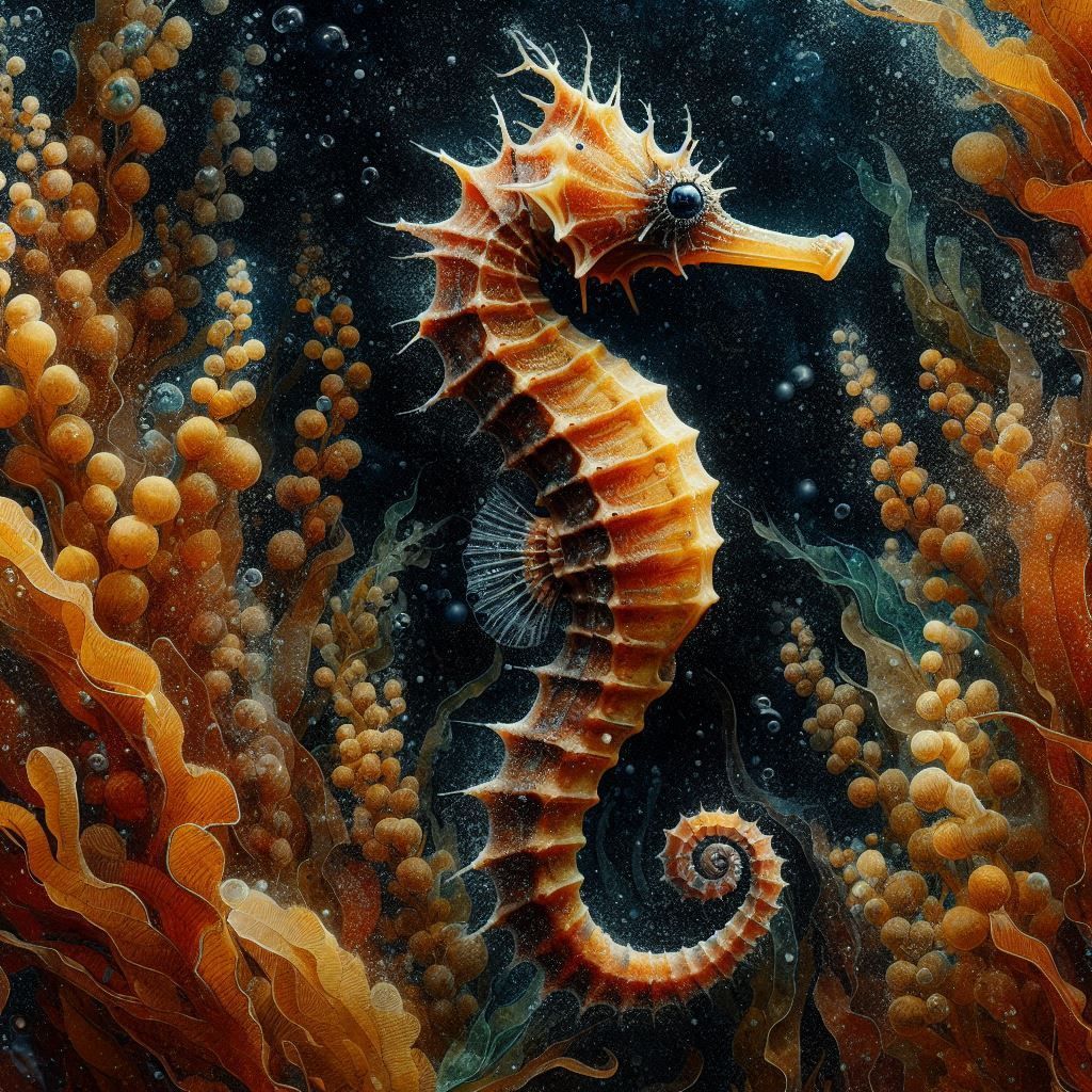 Seahorse   by @silverpoodle