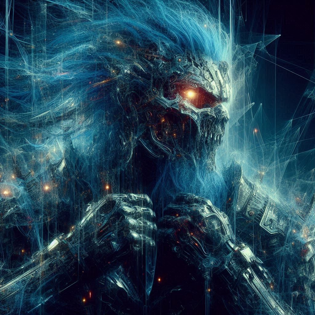 double exposure beautiful fantasy DALL-E 3 portrait landscape..