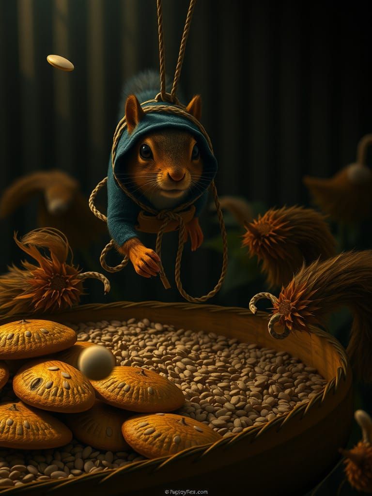 “Squirrel: Impossible” – Bird Feeder Break-In