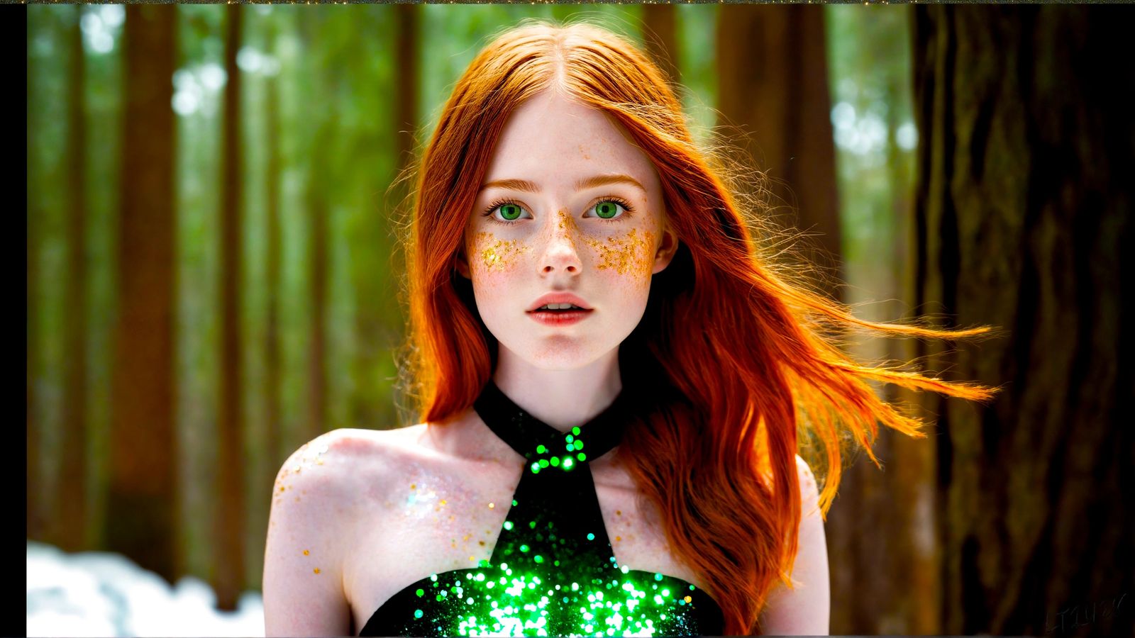 Sela Kialani - Glitter in the air series.