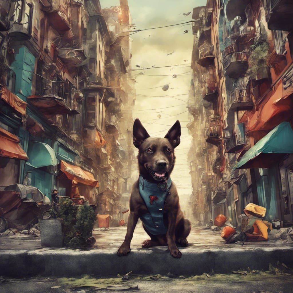 Urban Adventure Buddy:
An adaptable dog that loves city life...