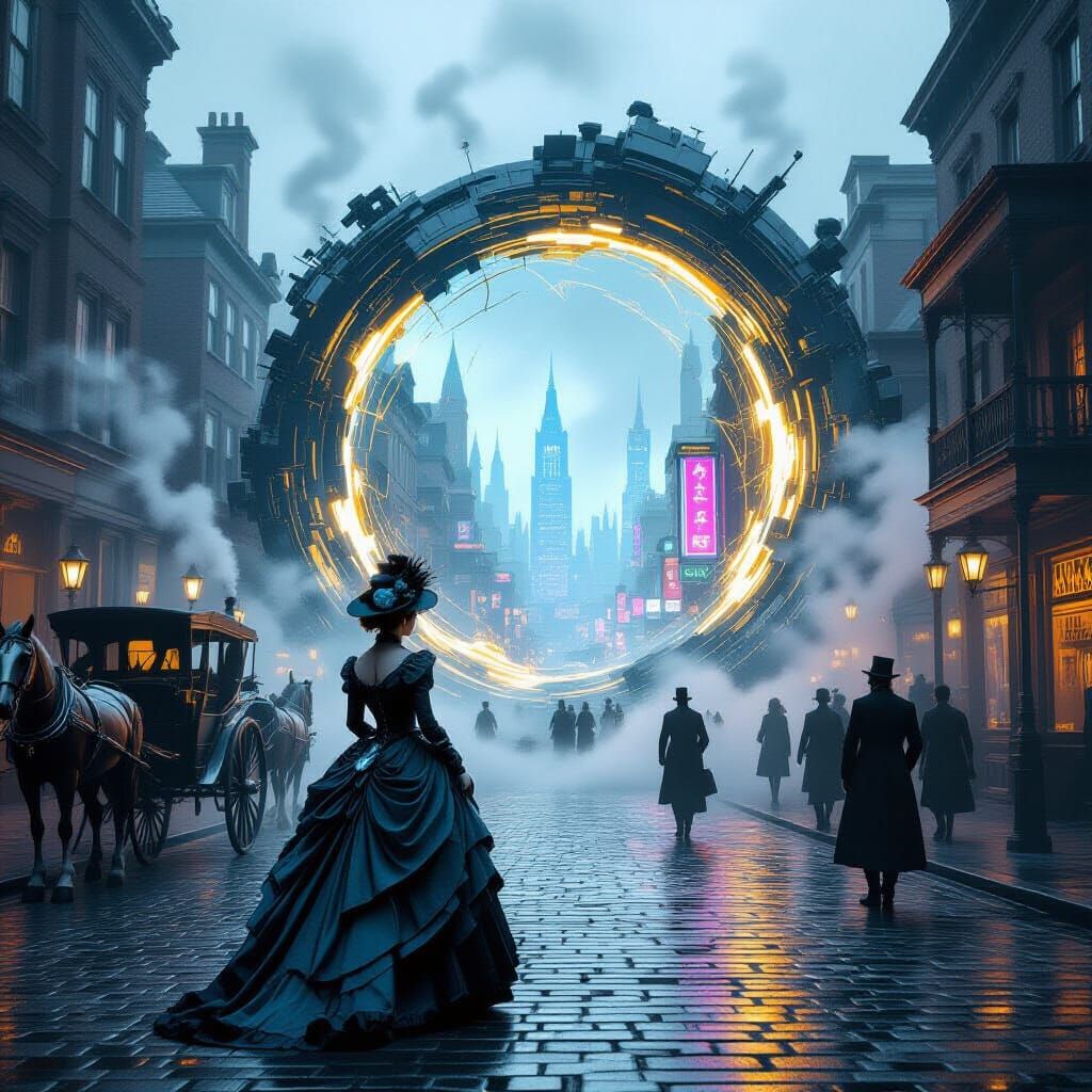 Victorian Paradox  by @Blue Nosed