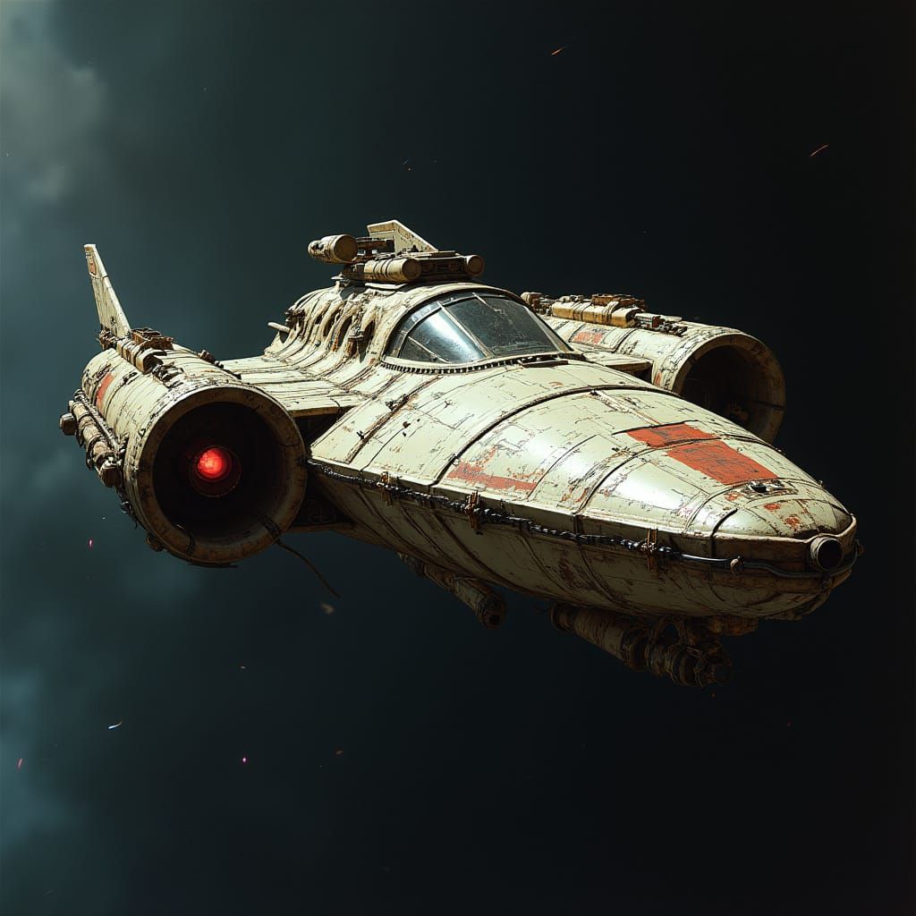 Star wars spaceship  by @aeroslav