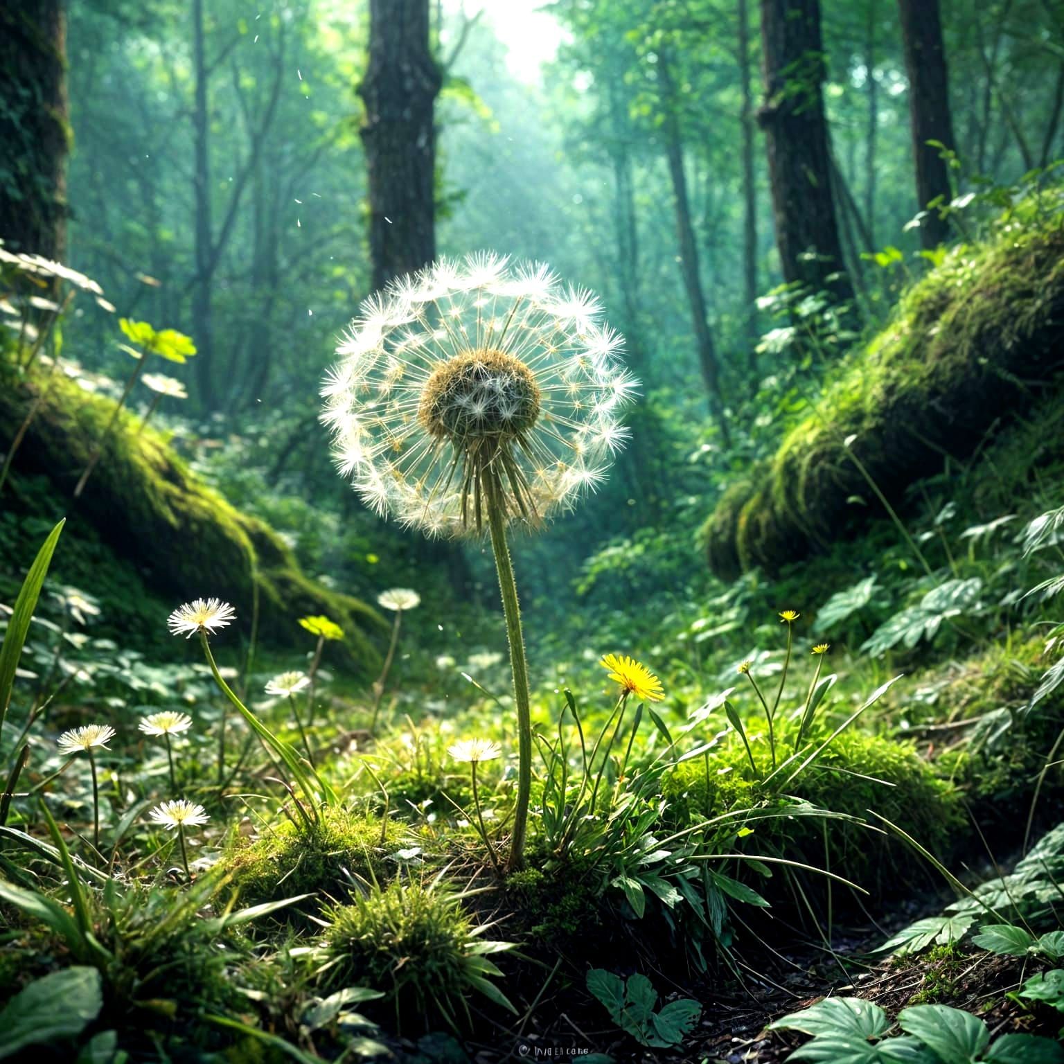 Dandelion   by @1cheesepuff