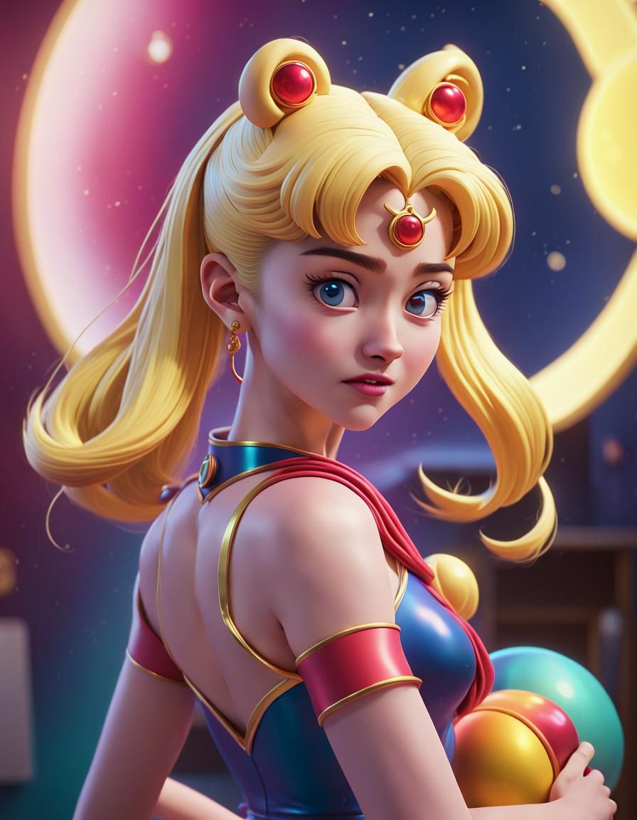 Sailor Moon - AI Generated Artwork - NightCafe Creator