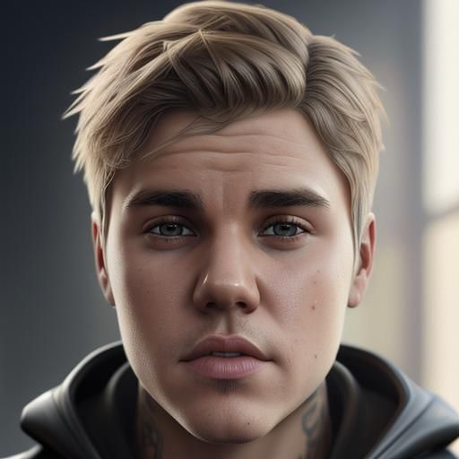 Justin Bieber Ai Generated Artwork Nightcafe Creator