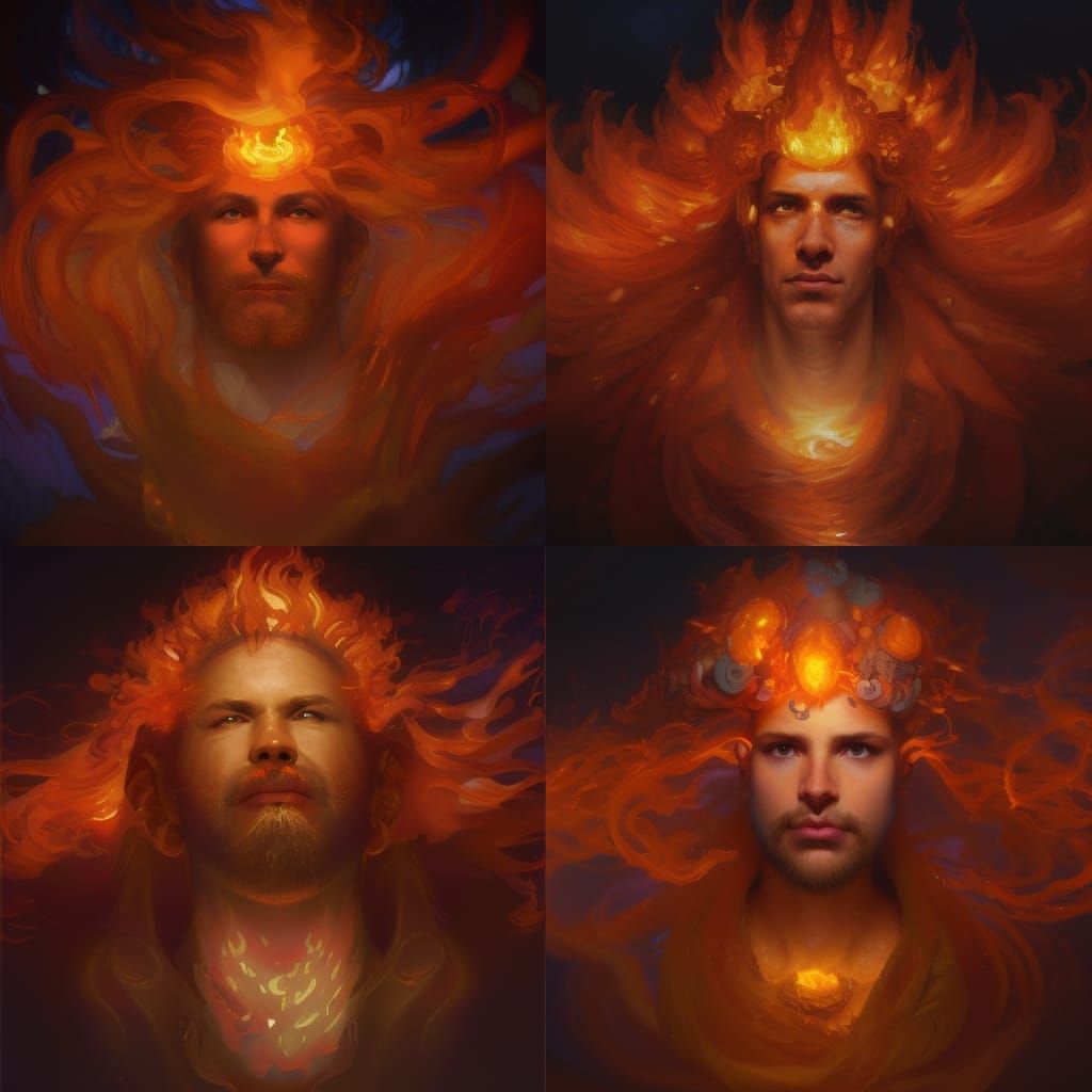 Purity of flame