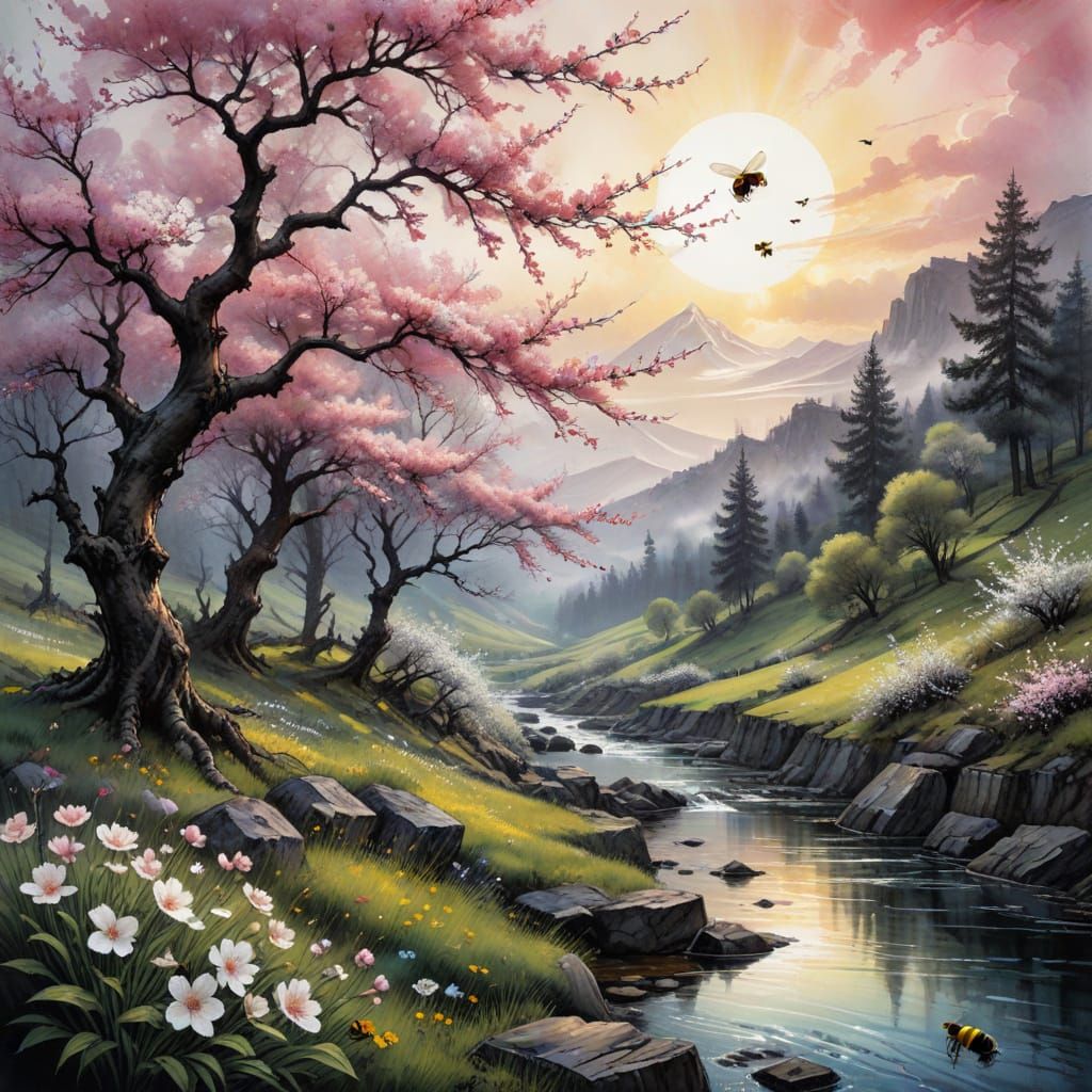  Spring Blooms  by @atpollard