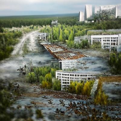 Cleaning up Pripyat after nuclear disaster