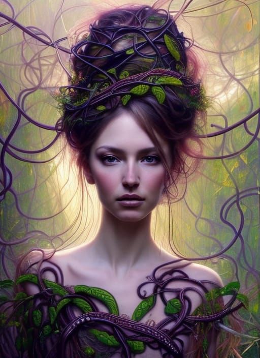 Clothes of vines