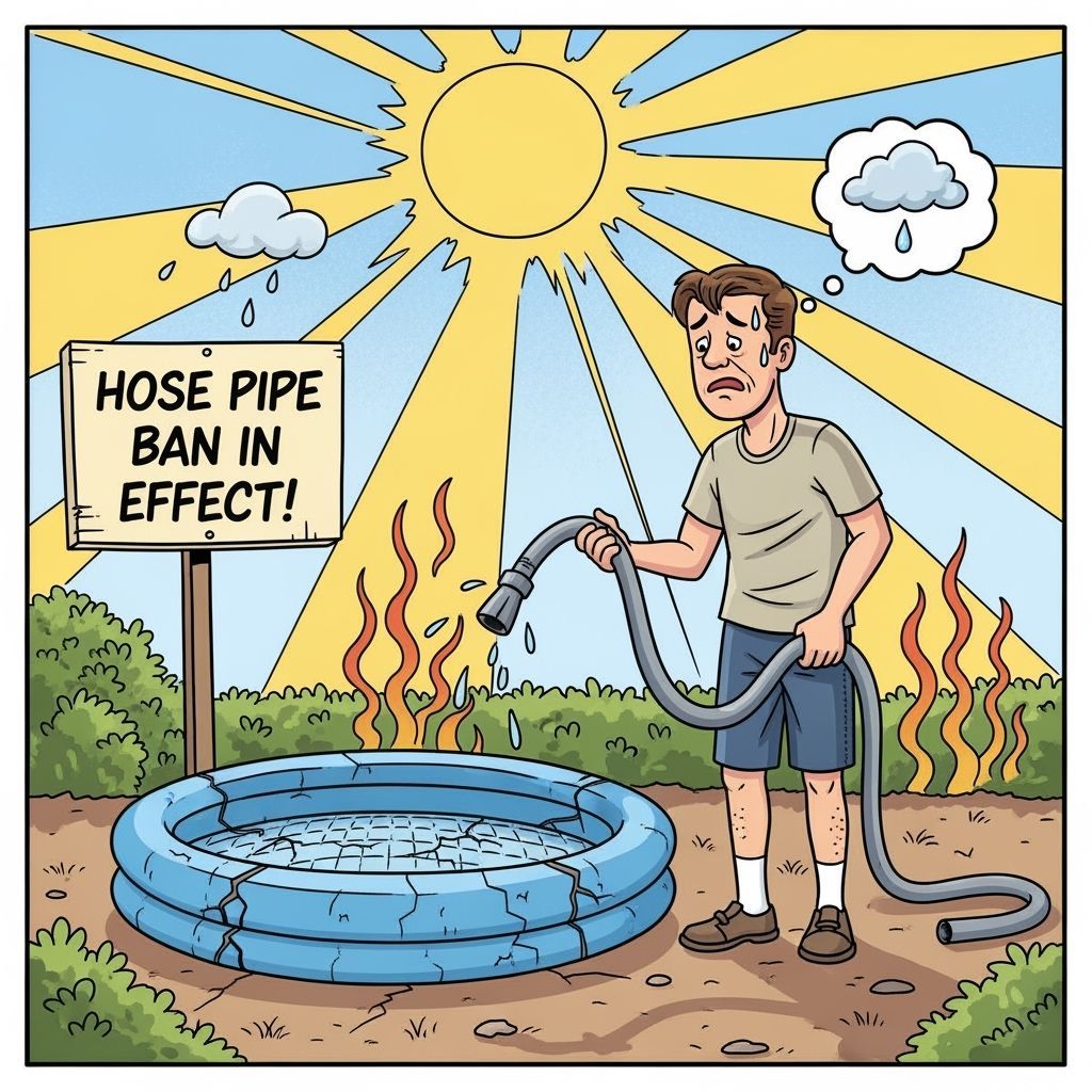 Hose pipe ban  by @Debbie Wykes
