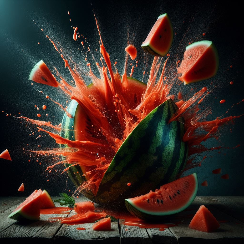 Exploding Watermelon