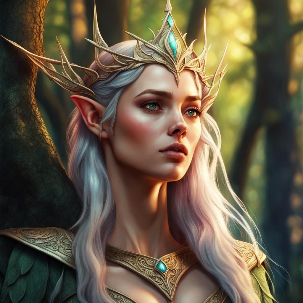 elven princess - AI Generated Artwork - NightCafe Creator