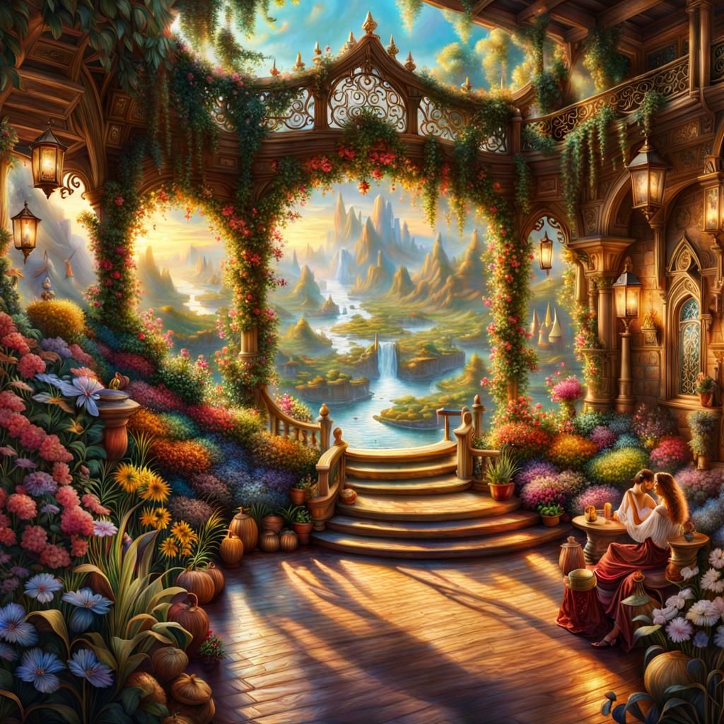 Hidden Paradise - AI Generated Artwork - NightCafe Creator