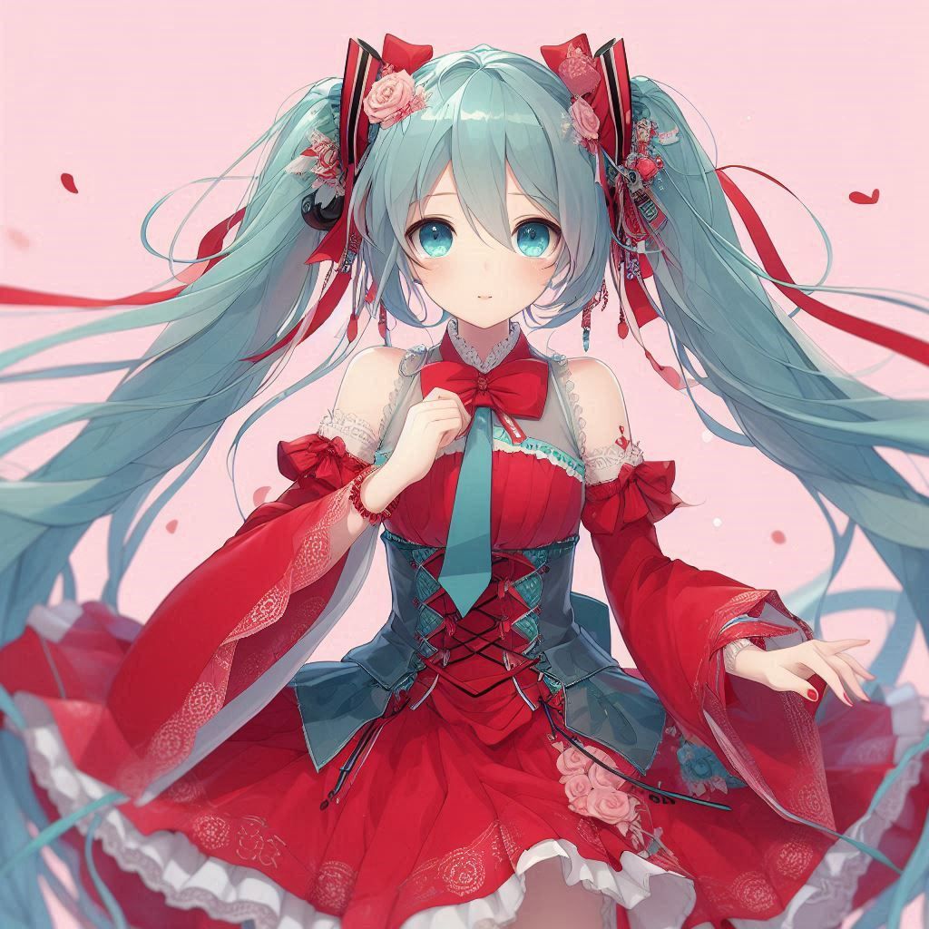 Miku in a new look