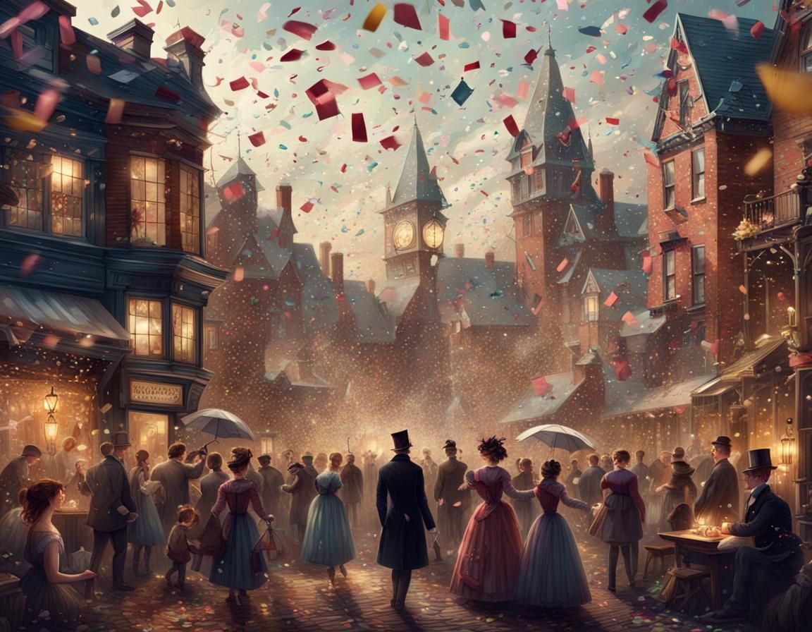 Victorian Village Celebration  by @Tera-Dawn
