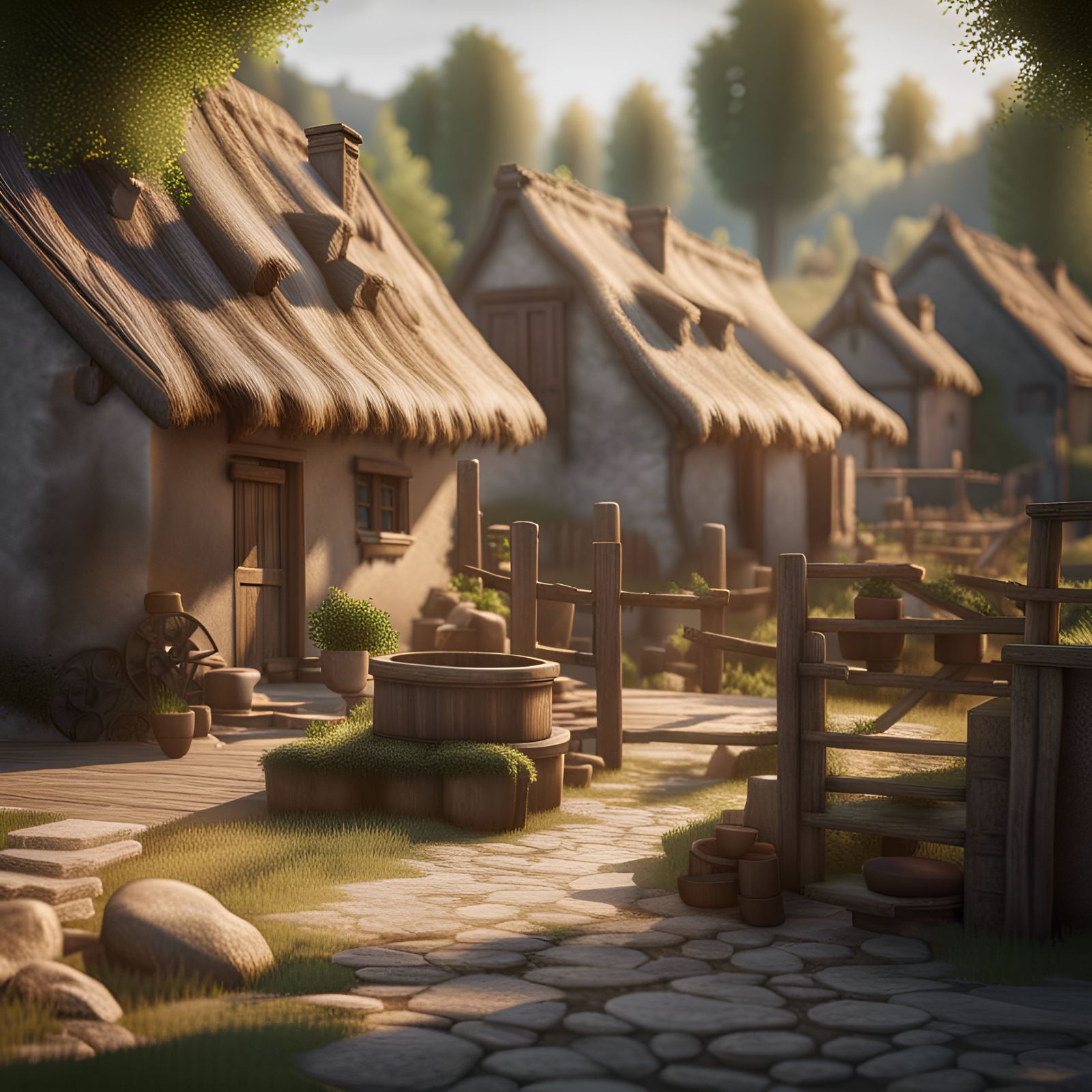 a village