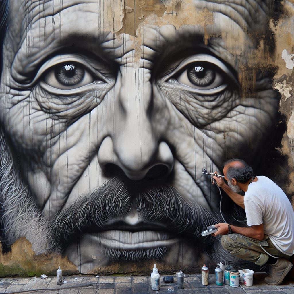 Street art.  by @Olchap