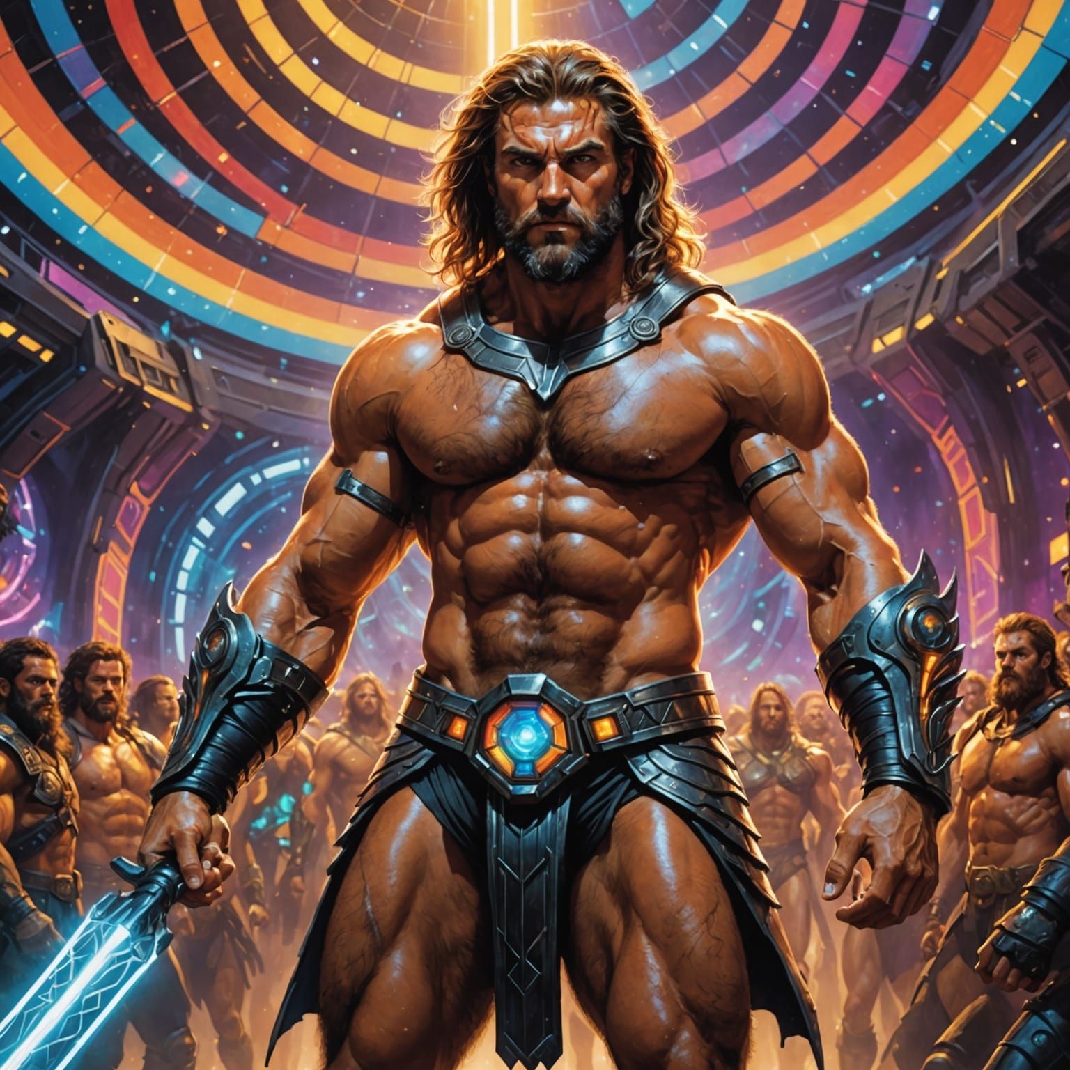 Futuristic Gladiator