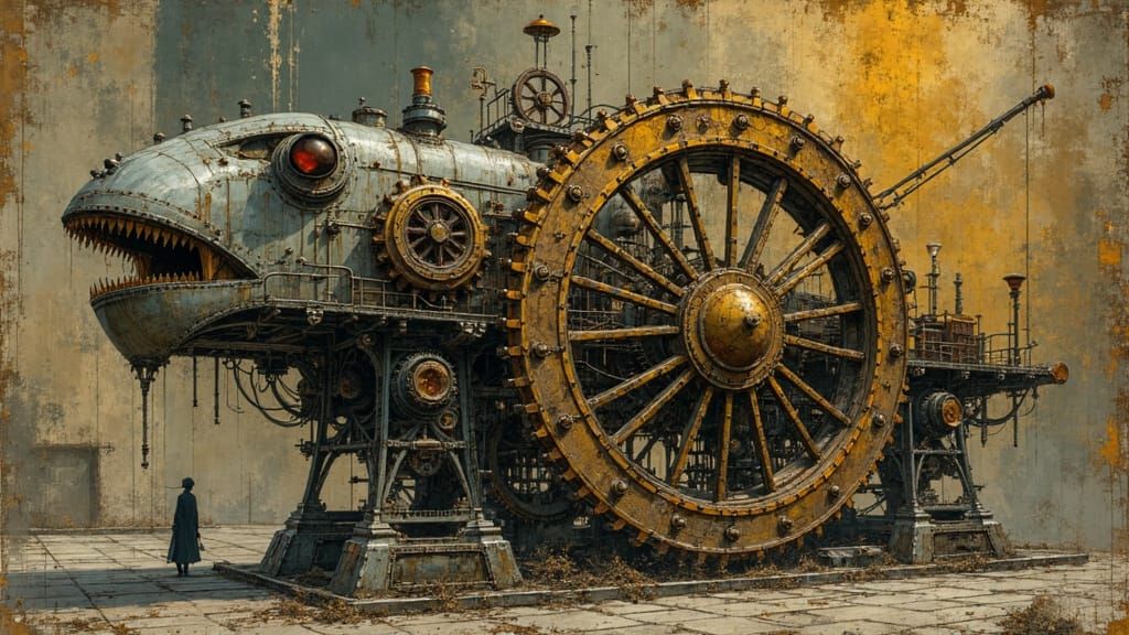 Brass dreams and the bones of forgotten machines