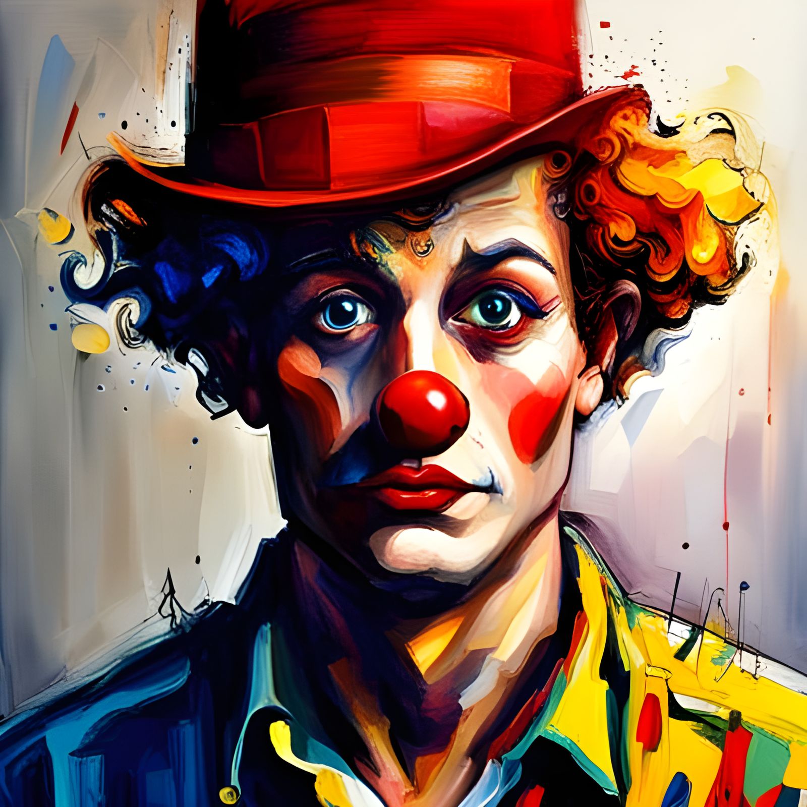 English clown.  by @Steve Dufour