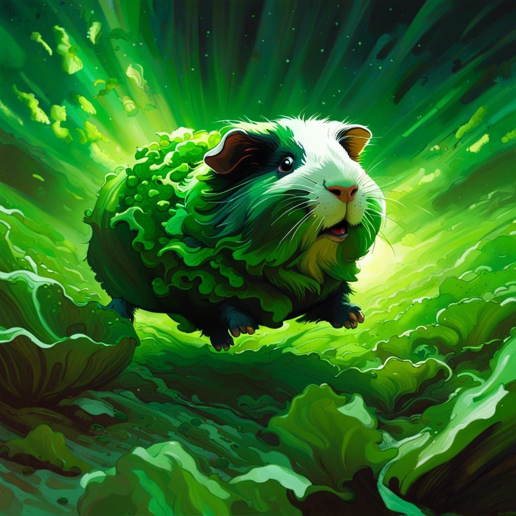 Lettuce kingdom AI Generated Artwork NightCafe Creator