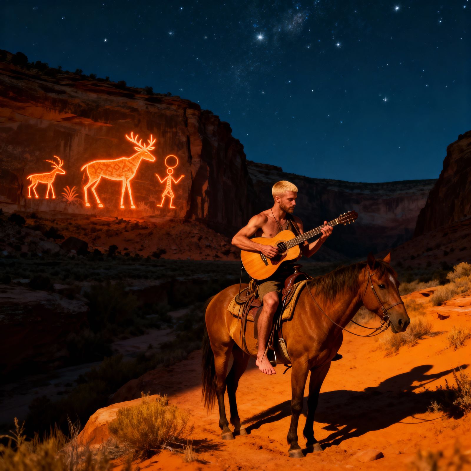 Canyon echoes: The parting glass