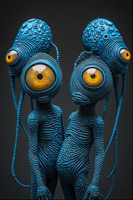 Des personnages étranges