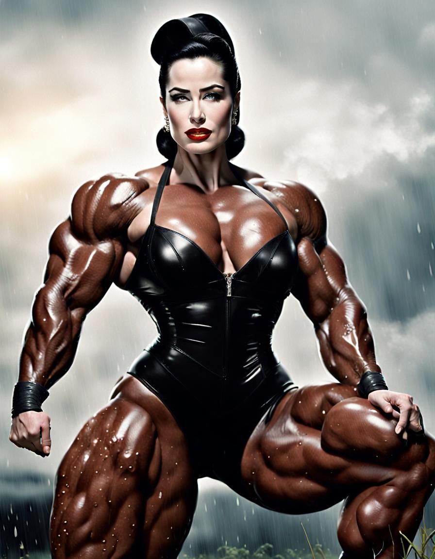 female bodybuilder - AI Generated Artwork - NightCafe Creator