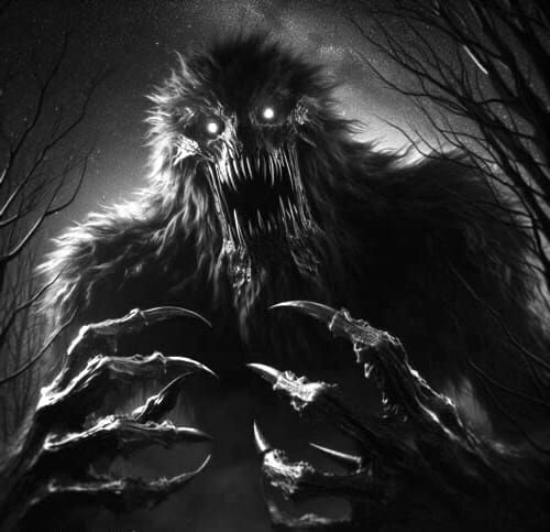 Evil Yeti encounter⚫️⚪️🌕🌌