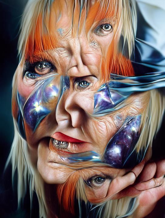 The Ageless Cosmic Beauty of Toyah Wilcox (hyperrealism, por...