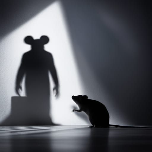 Mouse Shadow  by @MitchBrigade