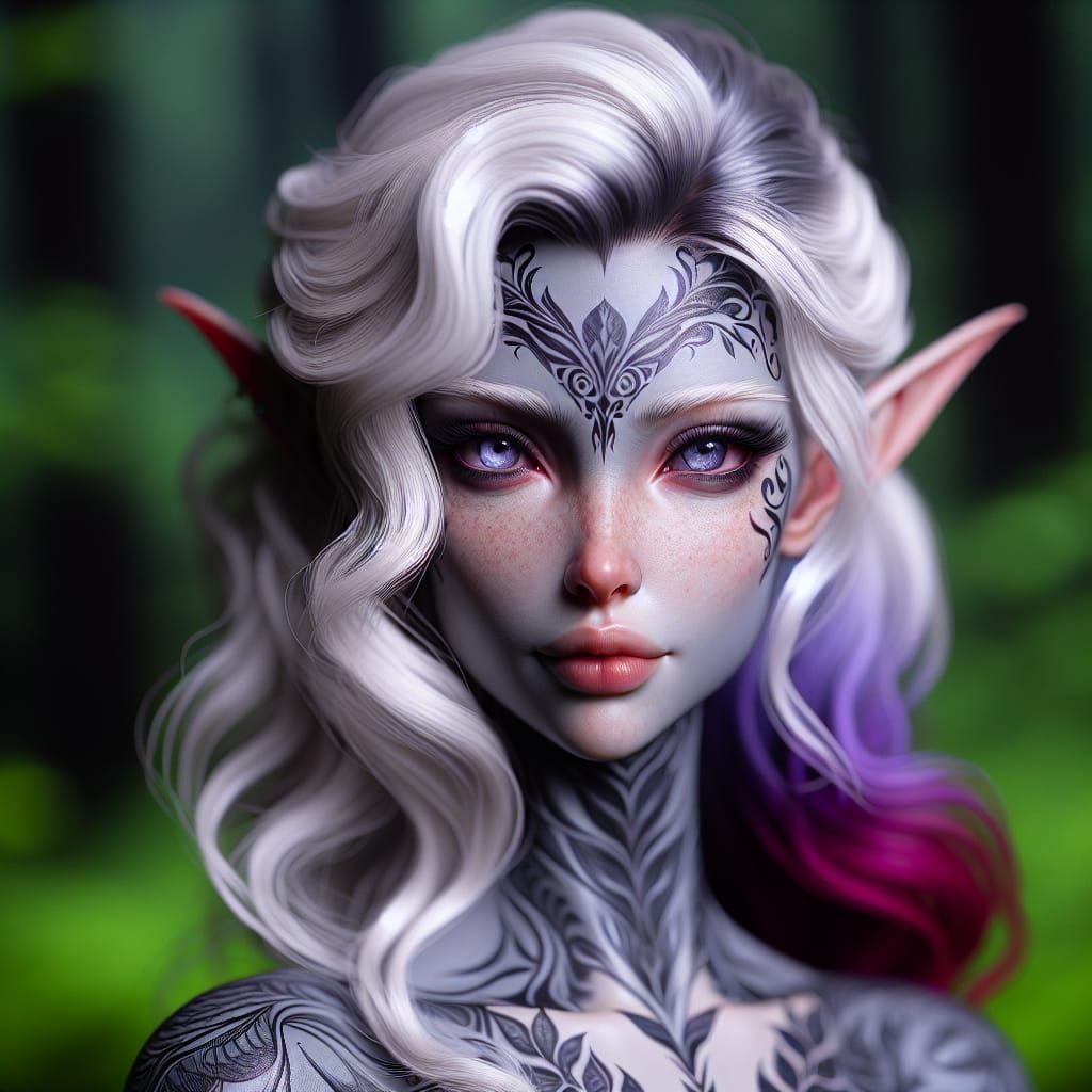 Hglæra, Drow Mercenary - AI Generated Artwork - NightCafe Creator