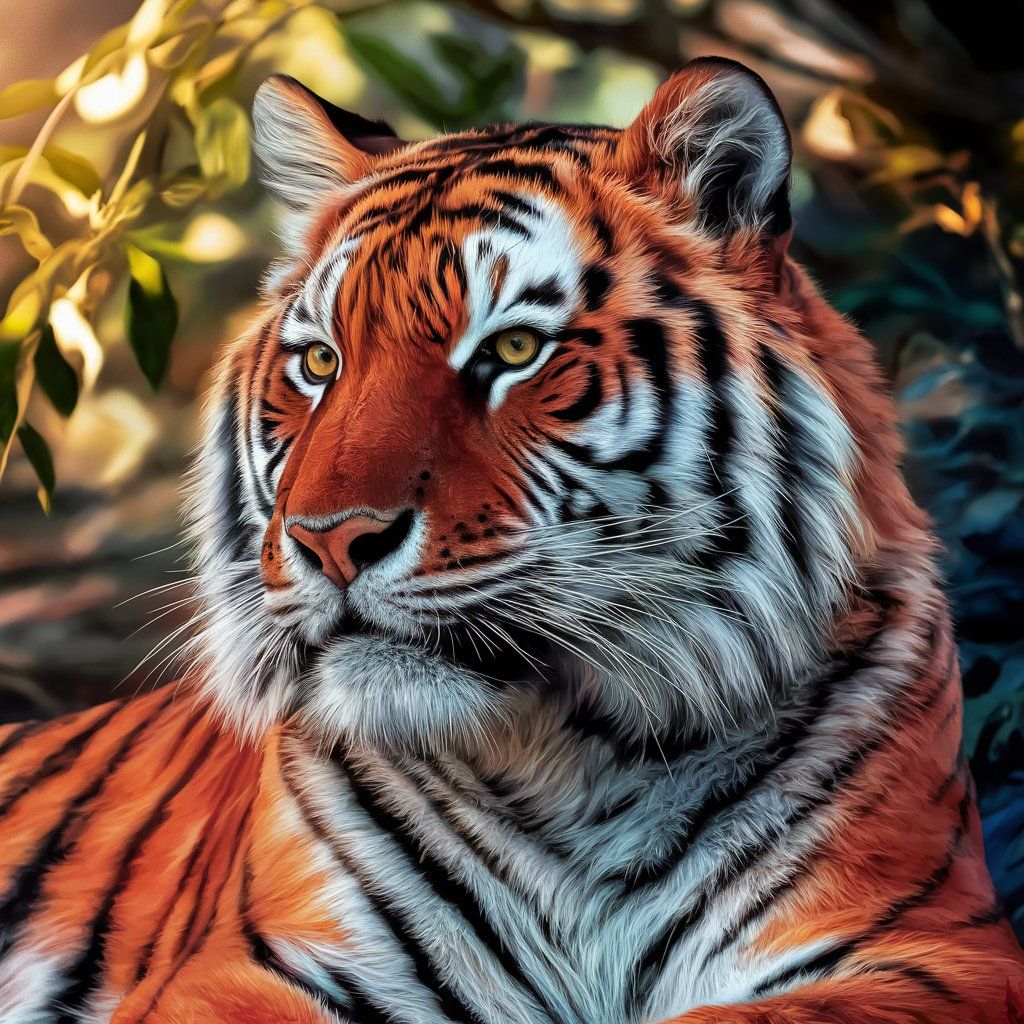 Beautiful tiger  (using Ideogram)