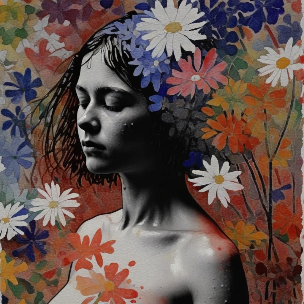 Gallery of Girls in Flowers