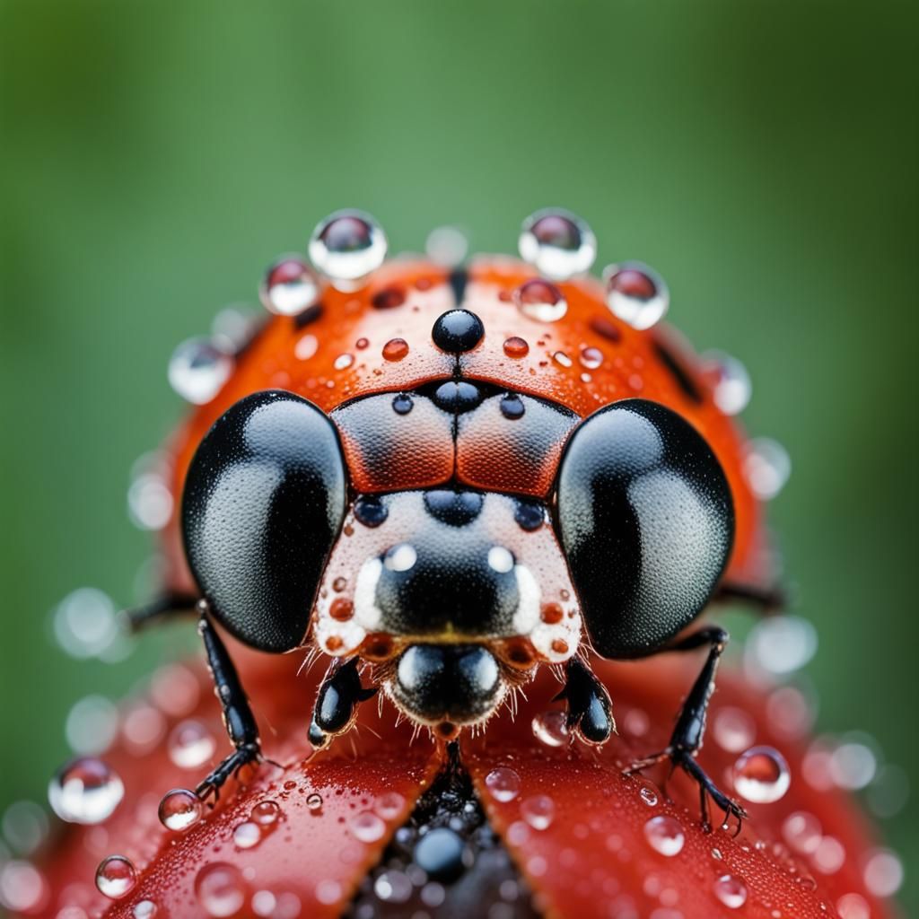 Lady bug close up (2)
