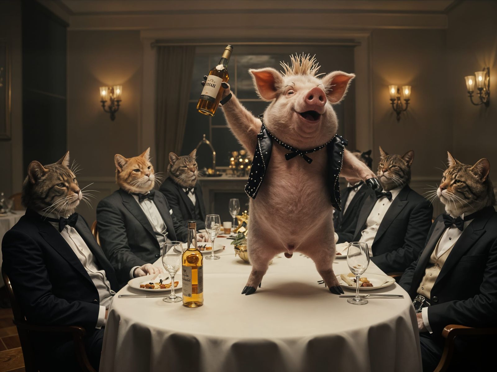 The Incongruous Guest  by @Mamatnight